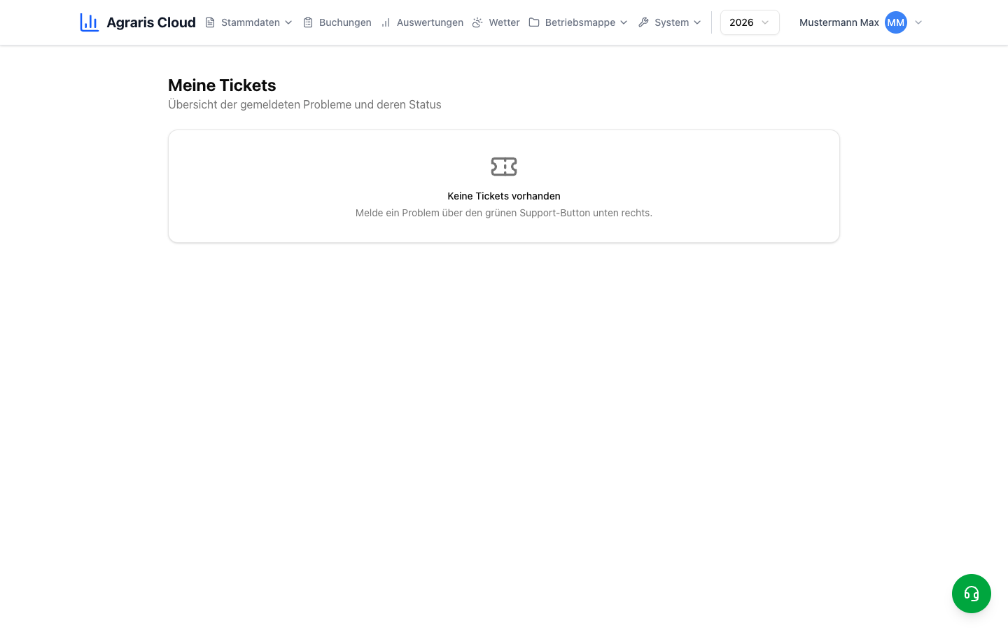 Meine Tickets: Was ist aus meiner Meldung geworden?